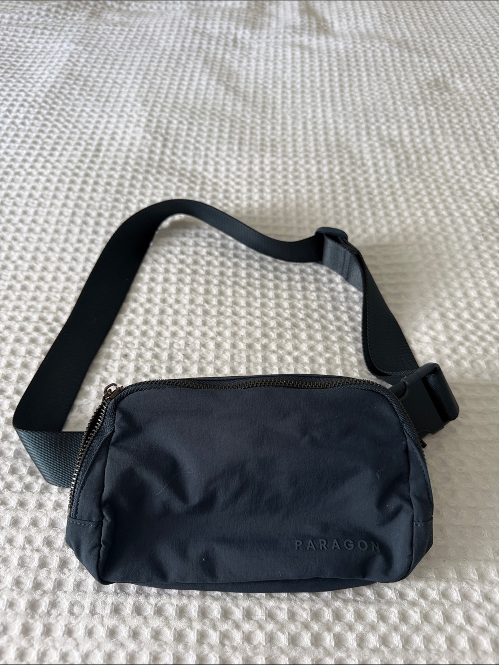 PARAGON Black Navy Belt Bag